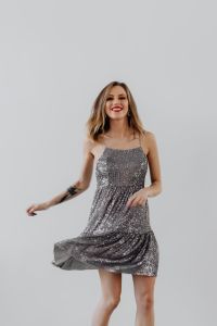 Kaboompics - Woman Dancing at a Festive New Year's Celebration