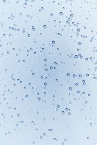 Kaboompics - Floating Blue Water Bubbles Abstract Background