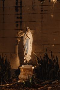 Kaboompics - Mary Figurine in a Malta Street Niche