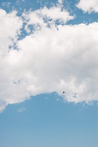 Kaboompics - Blue Sky with Soft White Clouds