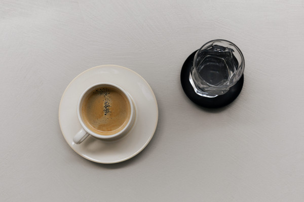 Minimal Coffee Aesthetic With Dark Tones and Texture. Ideal for ...