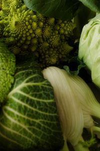 Kaboompics - Fractal Romanesco Cauliflower Pattern in Green, Abstract Food Background