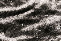 Kaboompics - Black and Silver Sequin Fabric Macro