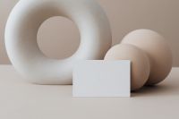 Kaboompics - Business Card Mockup
