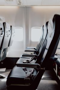 Kaboompics - Empty airplane seats in the cabin
