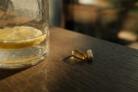 Kaboompics - Morning Drink and Supplements in Warm Sunlight