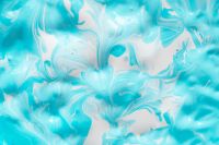Kaboompics - Turquoise and White Marble Swirls Across a Wide Background