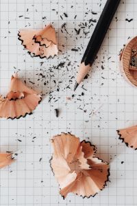 Kaboompics - Coloured Pencil Shavings