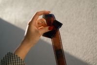 Kaboompics - Close Up Of Developed 35mm Film Negatives