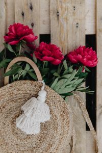 Kaboompics - Blooming red peonies