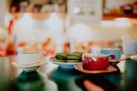 Kaboompics - Coffee and Green Tea Cookies