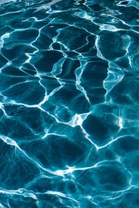 Kaboompics - Wavy water surface in a swimming pool