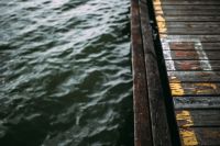 Kaboompics - Old pier over a lake
