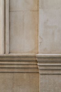 Kaboompics - Neutral Stone Wall and Architectural Molding