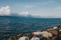 Kaboompics - Cloud over sea