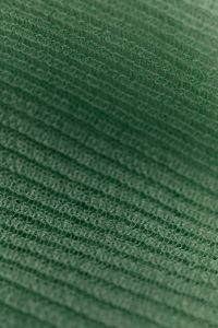 Kaboompics - Light green mesh fabric with stripe pattern macro detail