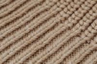 Kaboompics - Beige Chunky Knit Texture
