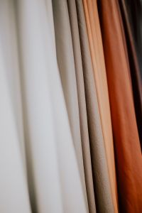 Kaboompics - Bright Upholstery Fabric Samples for Home Decor