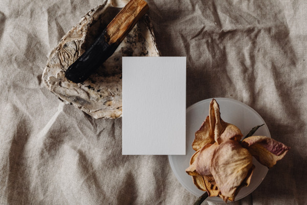Angled Magazine Mockup on Black and White Marble, High-Contrast ...
