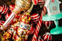 Kaboompics - Colorful Nutcracker and Candy Cane Christmas Decorations