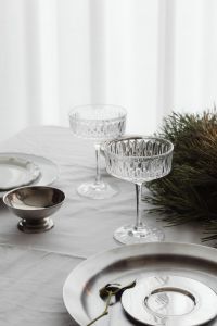 Kaboompics - Close Up Evergreen Advent Wreath with Unlit White Candles and Copy Space