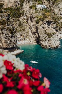 Kaboompics - Amalfi Coast Road Carved into a Rocky Cliffside