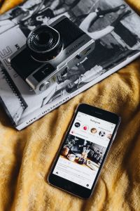 Life on Instagram Book and Vintage Cameras