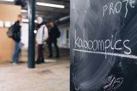 Kaboompics - Chalkboard with handwritten words