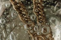 Kaboompics - Gold Chain Close-Up with Water Droplets