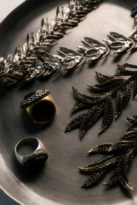 Kaboompics - Bold Statement Jewelry - Maximalist Rings and Bracelets