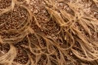 Kaboompics - Brown Sequin Fabric Texture