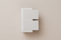 Kaboompics - Layered Blank Paper Card Mockup on a Neutral Beige Surface