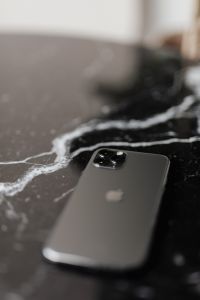 Kaboompics - Shallow Focus Apple iPhone 11 Pro on Black Marble