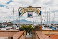 Kaboompics - Santa Lucia Marina Entrance Sign Above Naples Harbor
