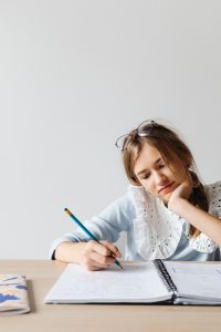Kaboompics - Student in Back to School Outfit