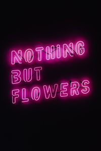 Nothing But Flowers Glowing Neon