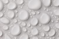 Kaboompics - Monochrome Water Drop Background With Soft Rounded Forms
