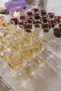 Kaboompics - Many glasses of different wine