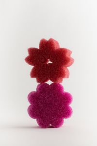 Kaboompics - Colorful Flower Shaped Cleaning Sponges