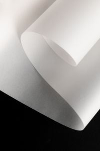 Kaboompics - Curled White Paper Abstract Minimal Background