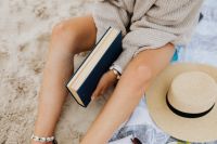 Kaboompics - Bare Feet on the Sand, Relaxed Summer Beach Lifestyle