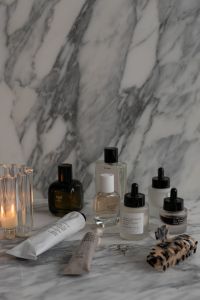 Kaboompics - Modern Beauty Essentials in Warm Neutral Tones