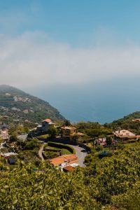 Kaboompics - Soft Cloud Cover and Misty Hills over the Amalfi Coast