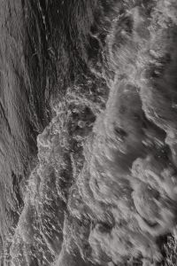 Kaboompics - Grayscale Sea Splash with Motion Blur, Abstract Ocean Texture