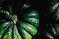 Kaboompics - Dark Green Acorn Squash Close Up