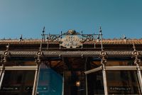 Kaboompics - Historic San Miguel Market Entrance in Madrid, Spain