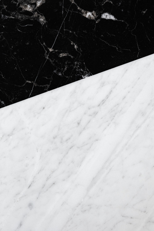 Marble Non Color Map Black and White Marble Slabs Divided on a Diagonal for High-Contrast ...