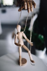 Kaboompics - Wooden mannequin in various poses