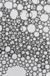 Kaboompics - Bubble Structure With Irregular Density Organic Pattern