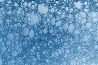 Kaboompics - Macro Blue Bubble Pattern Texture